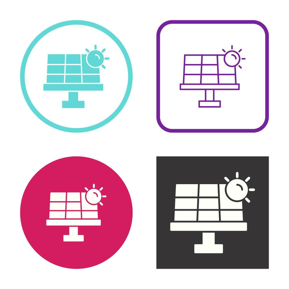 Solar Energy Vector Icon
