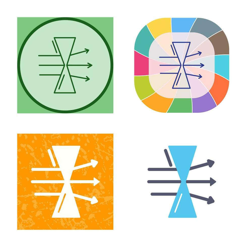 Dispersion Vector Icon