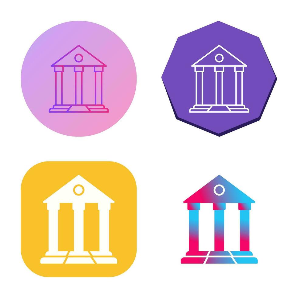 Parthenon Vector Icon