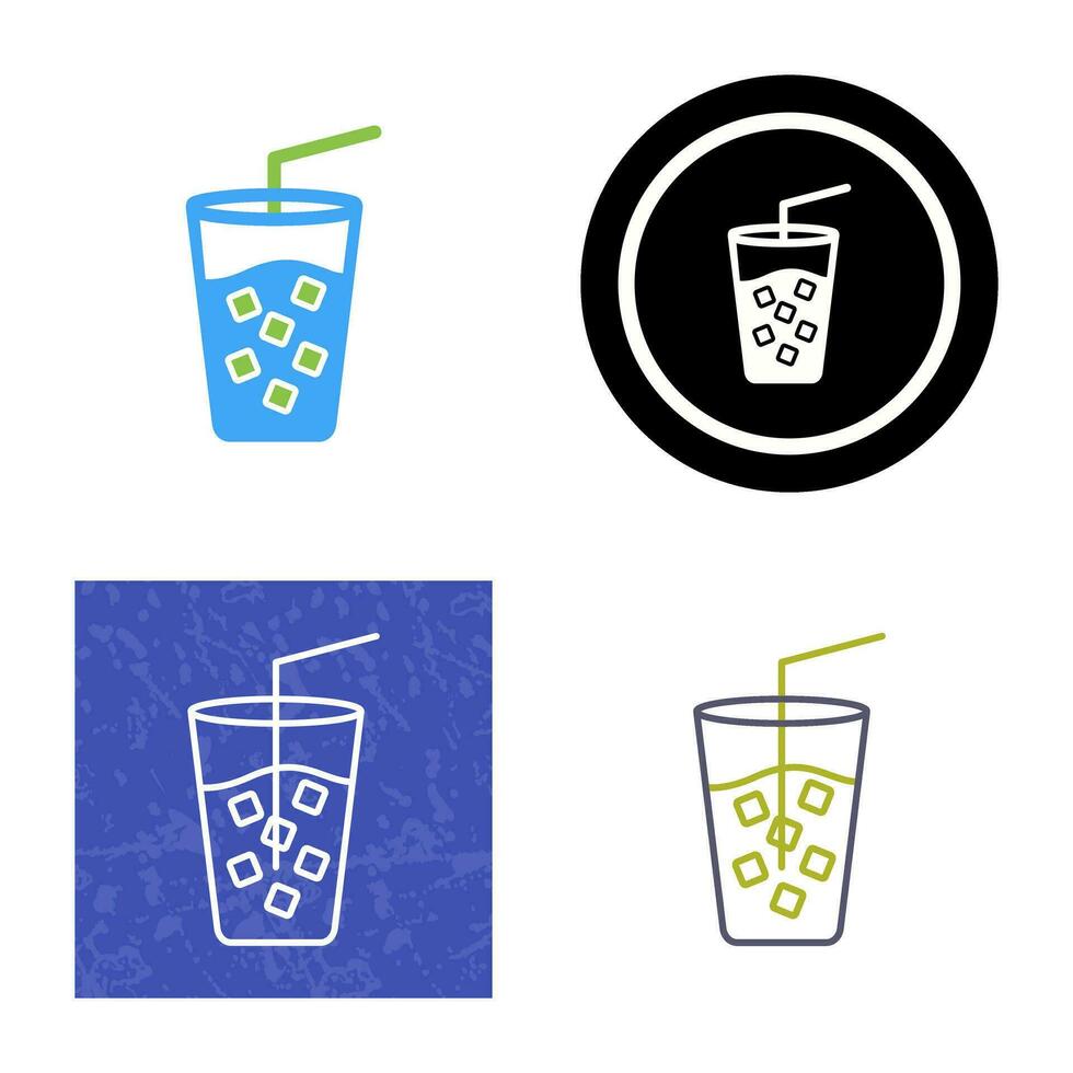 Cold Drink Vector Icon