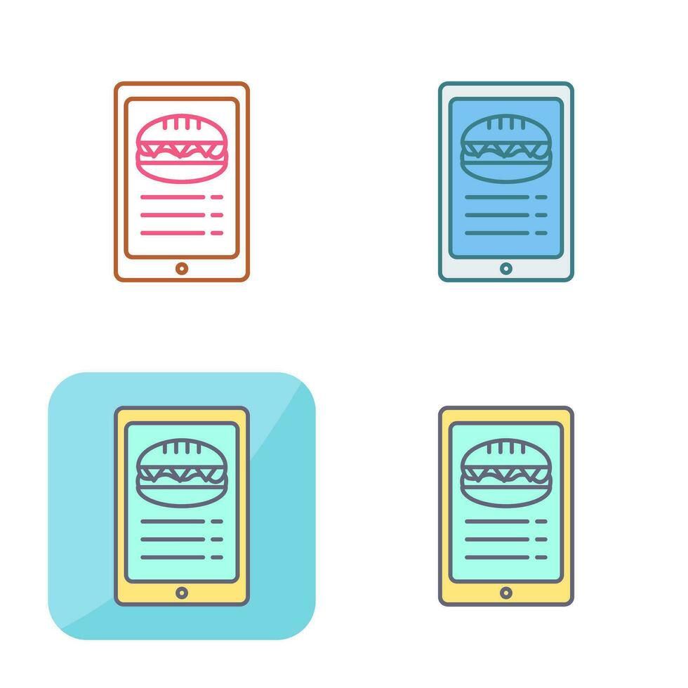 Online order Vector Icon