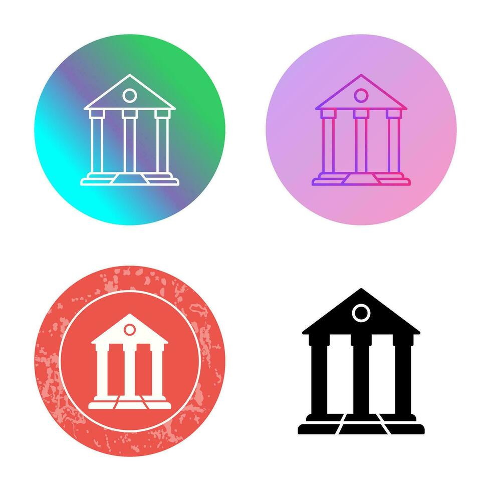 Parthenon Vector Icon