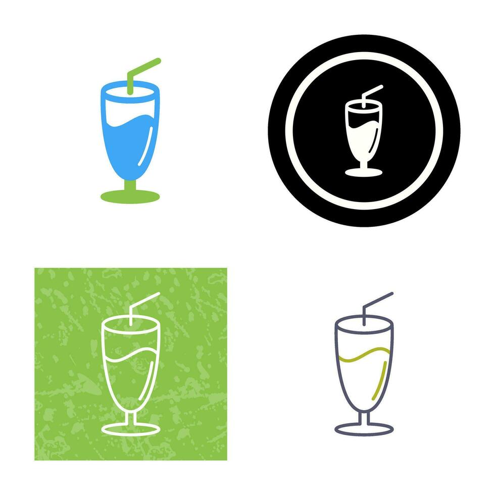 Milkshake Vector Icon