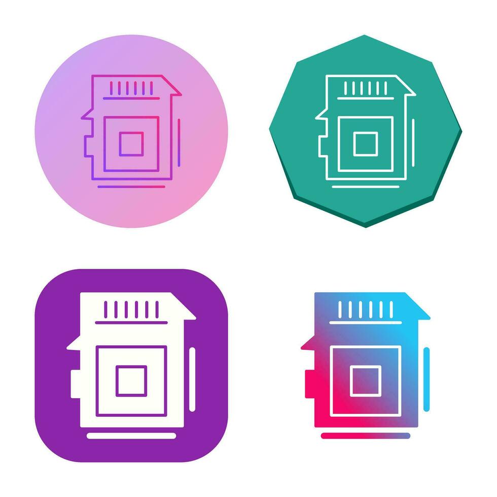 Sd Card Vector Icon