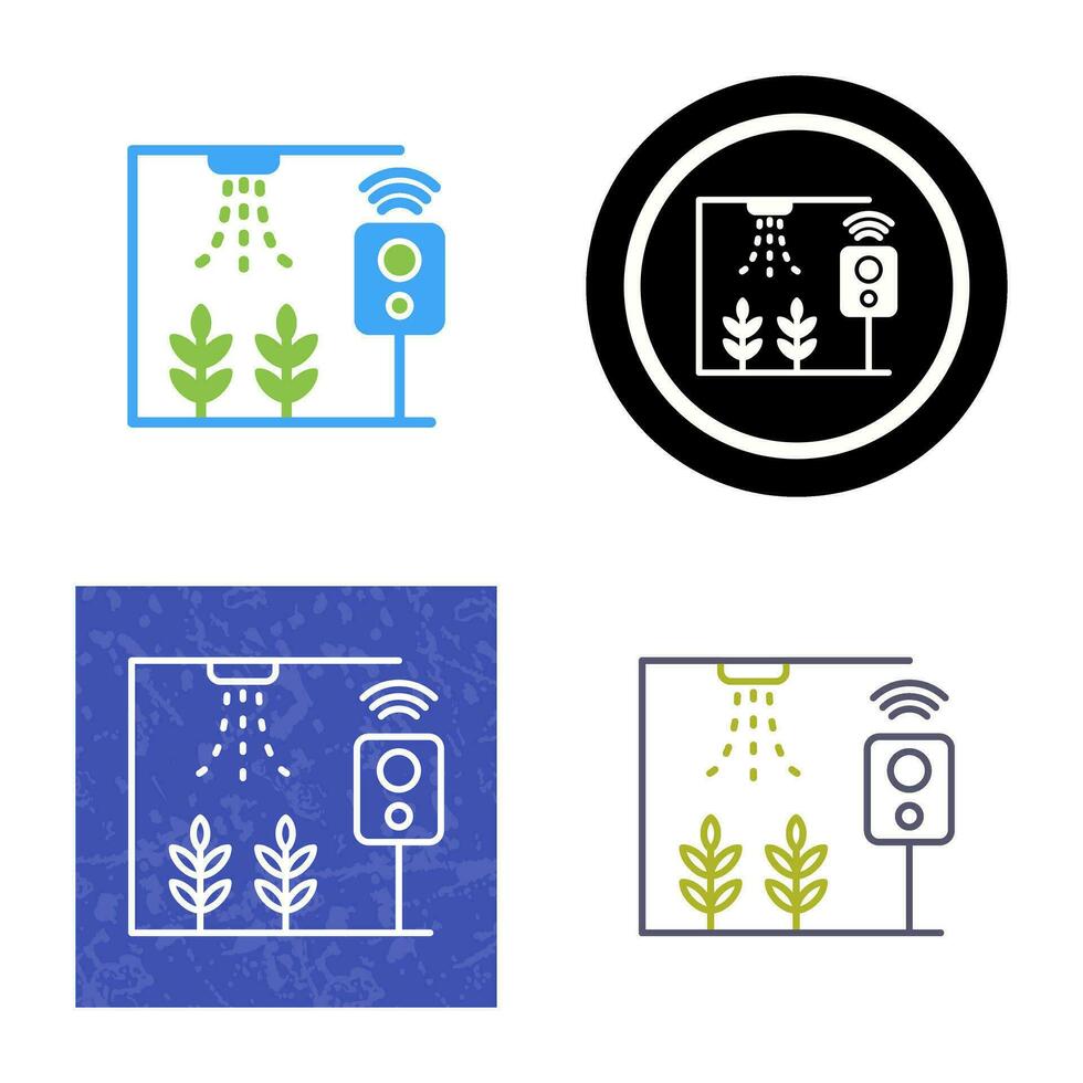 Smart Farm Vector Icon
