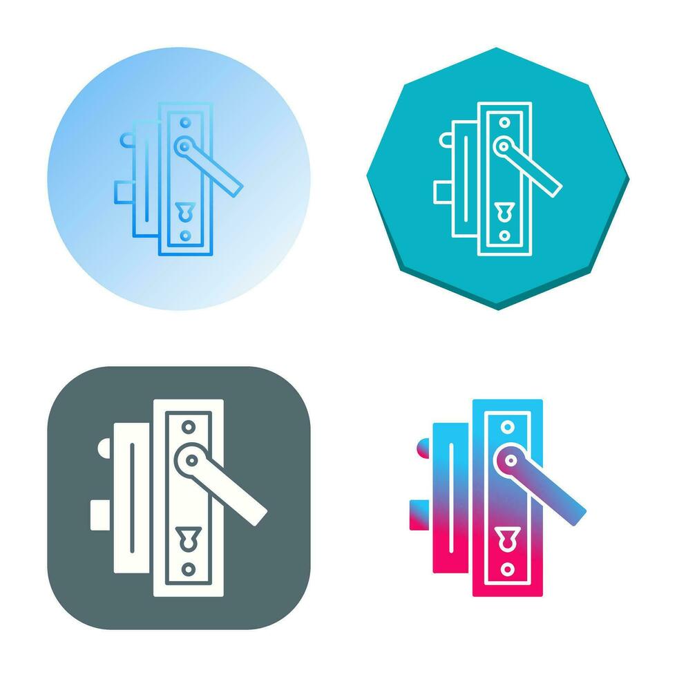 Door Handle Vector Icon