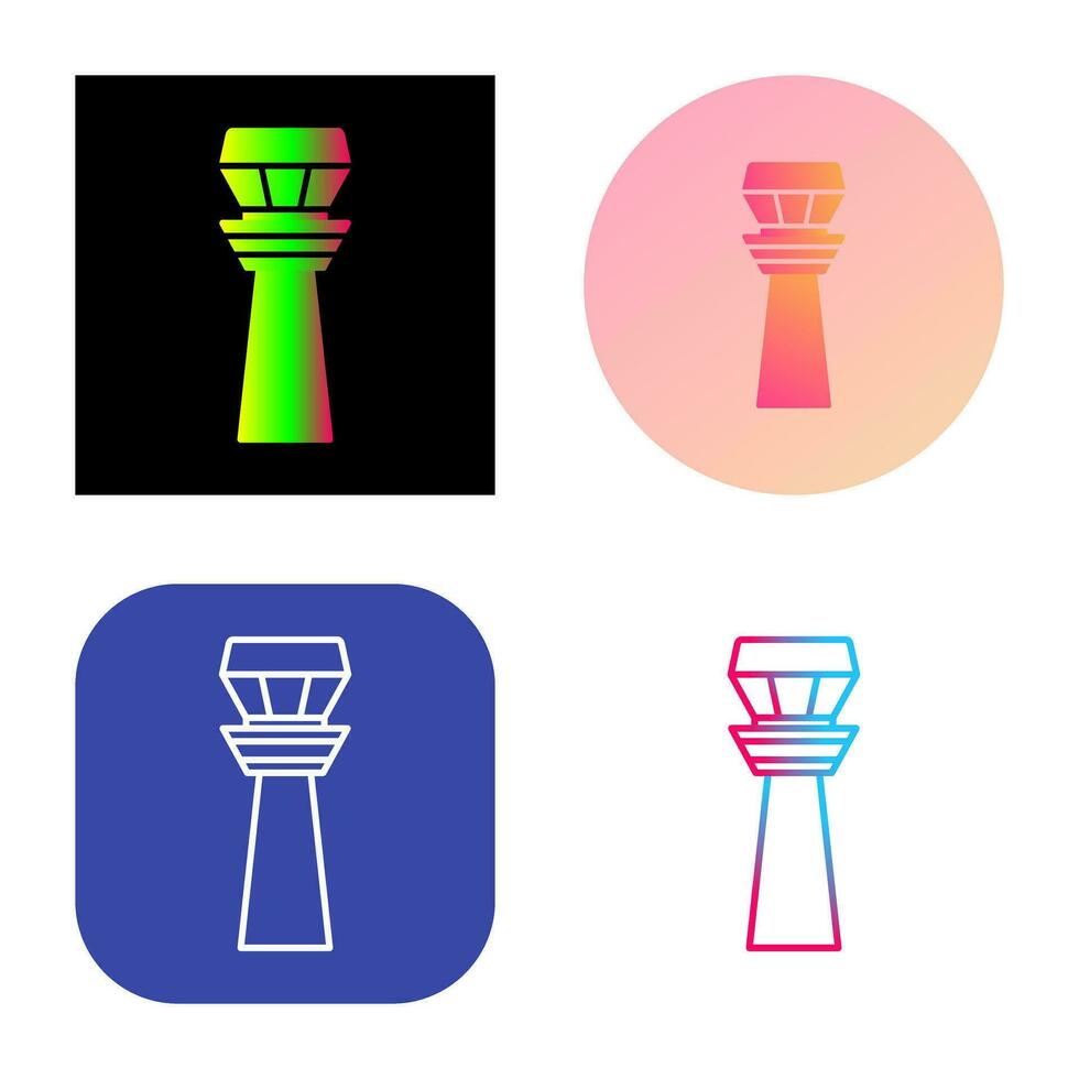 Control Tower Vector Icon