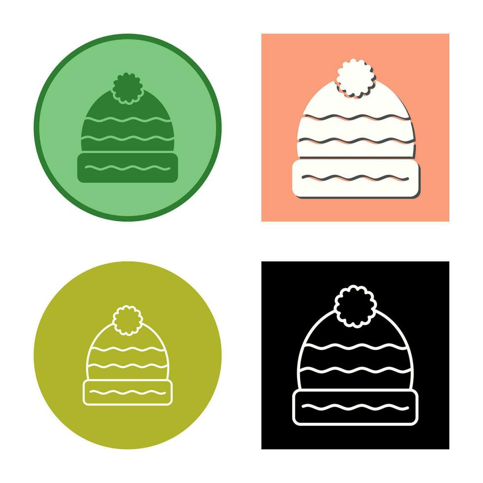 Winter Hat Vector Icon