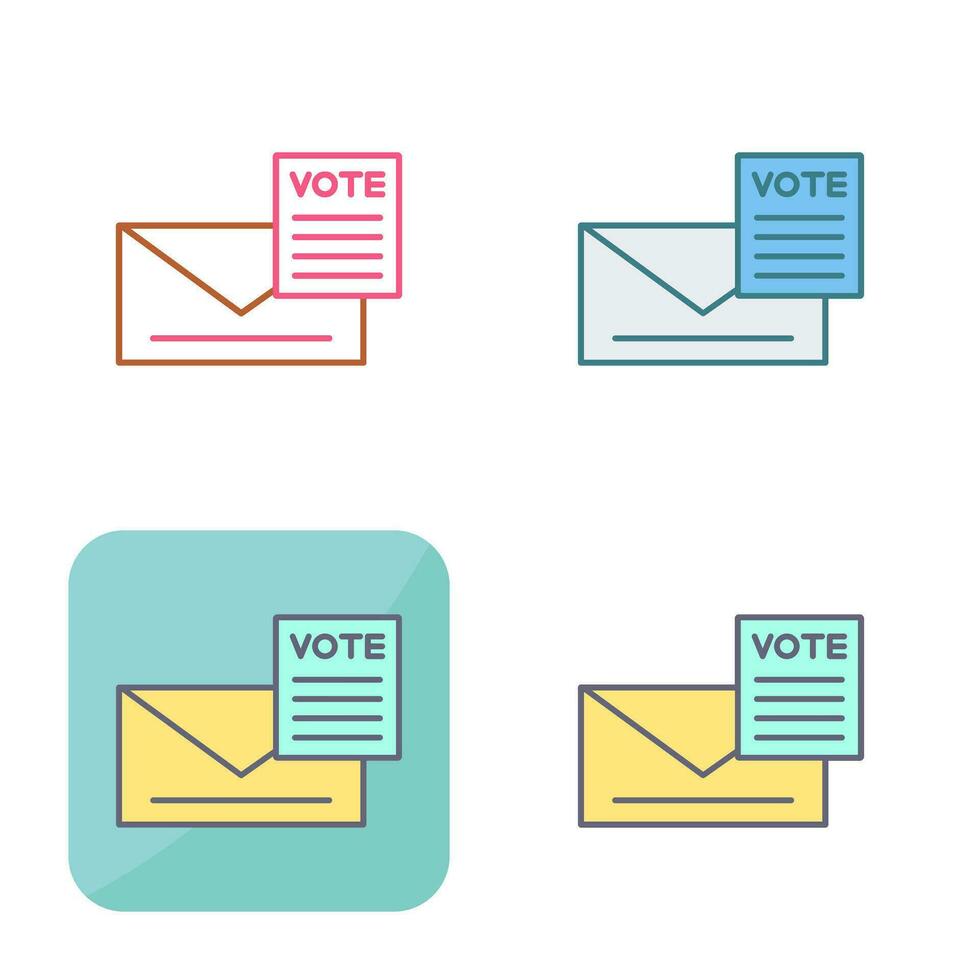 Letter Vector Icon