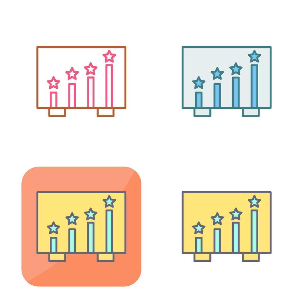 icono de vector de clasificación