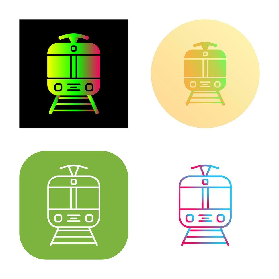 Tram Vector Icon