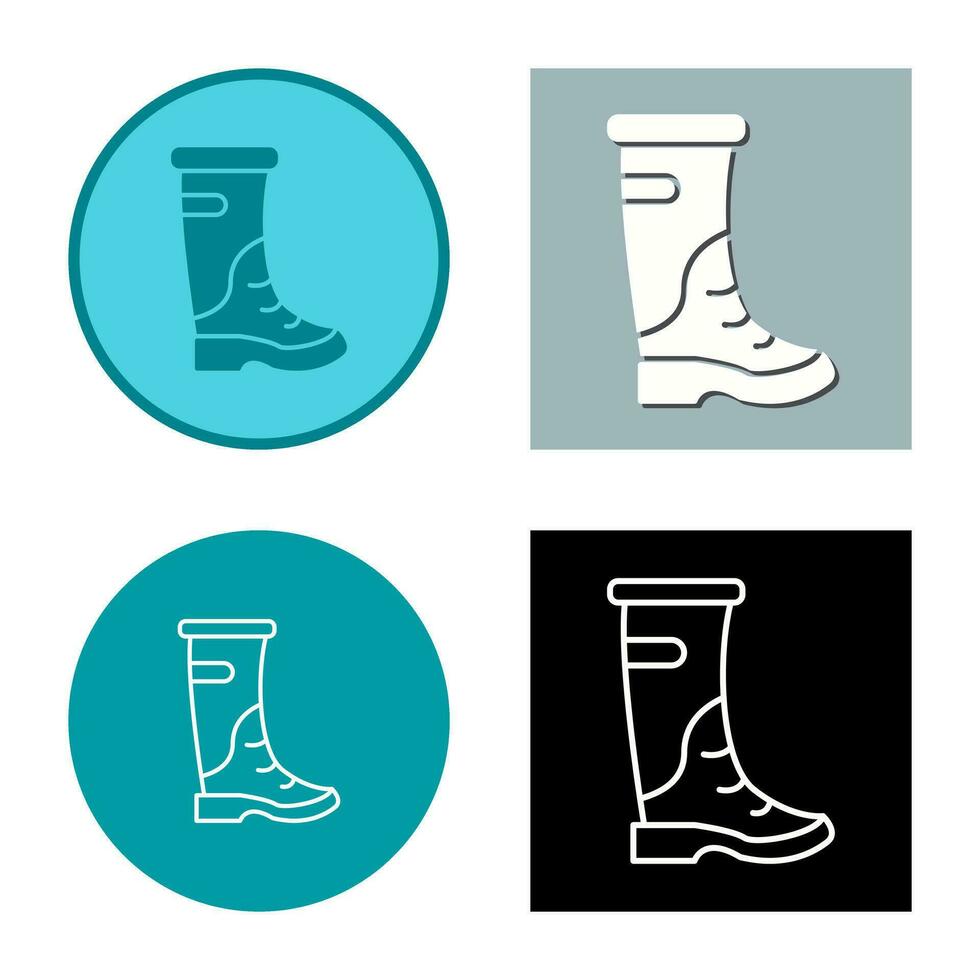 Rain Boots Vector Icon