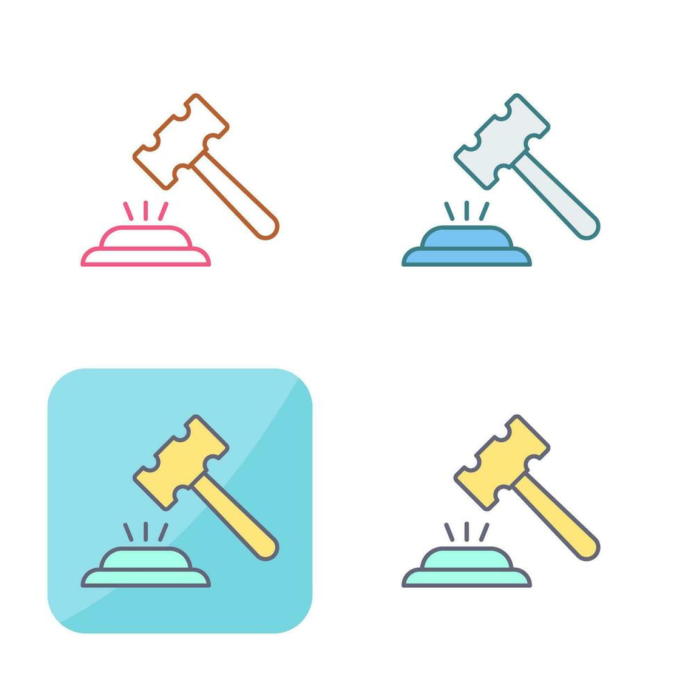 Gavel Vector Icon