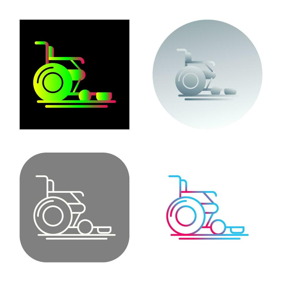 Wheel Chair Vector Icon