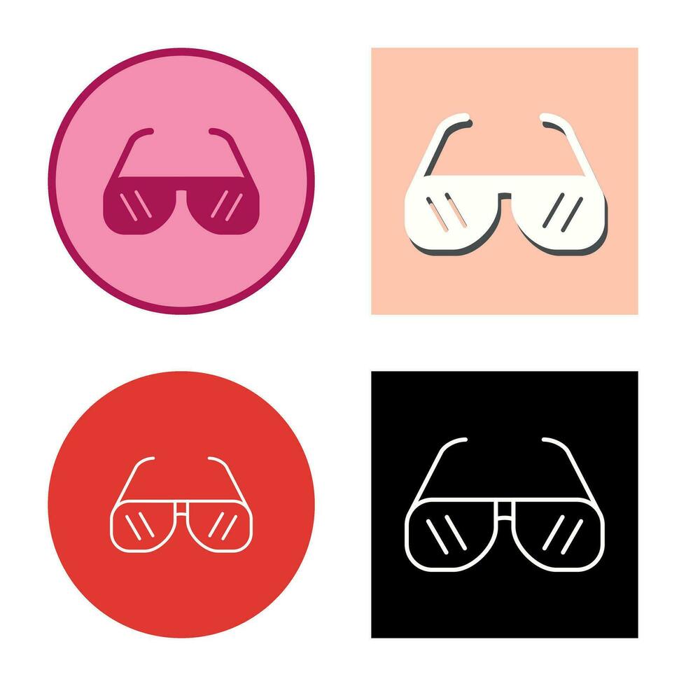 Sun Glasses Vector Icon