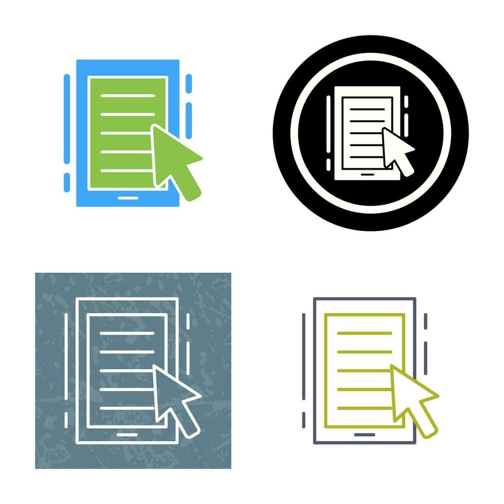 Ebook Vector Icon