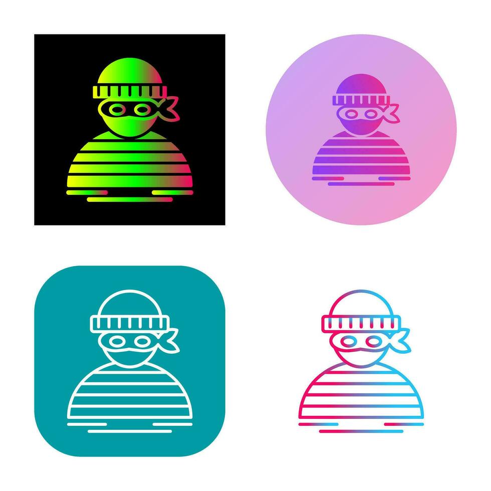 Thief Vector Icon