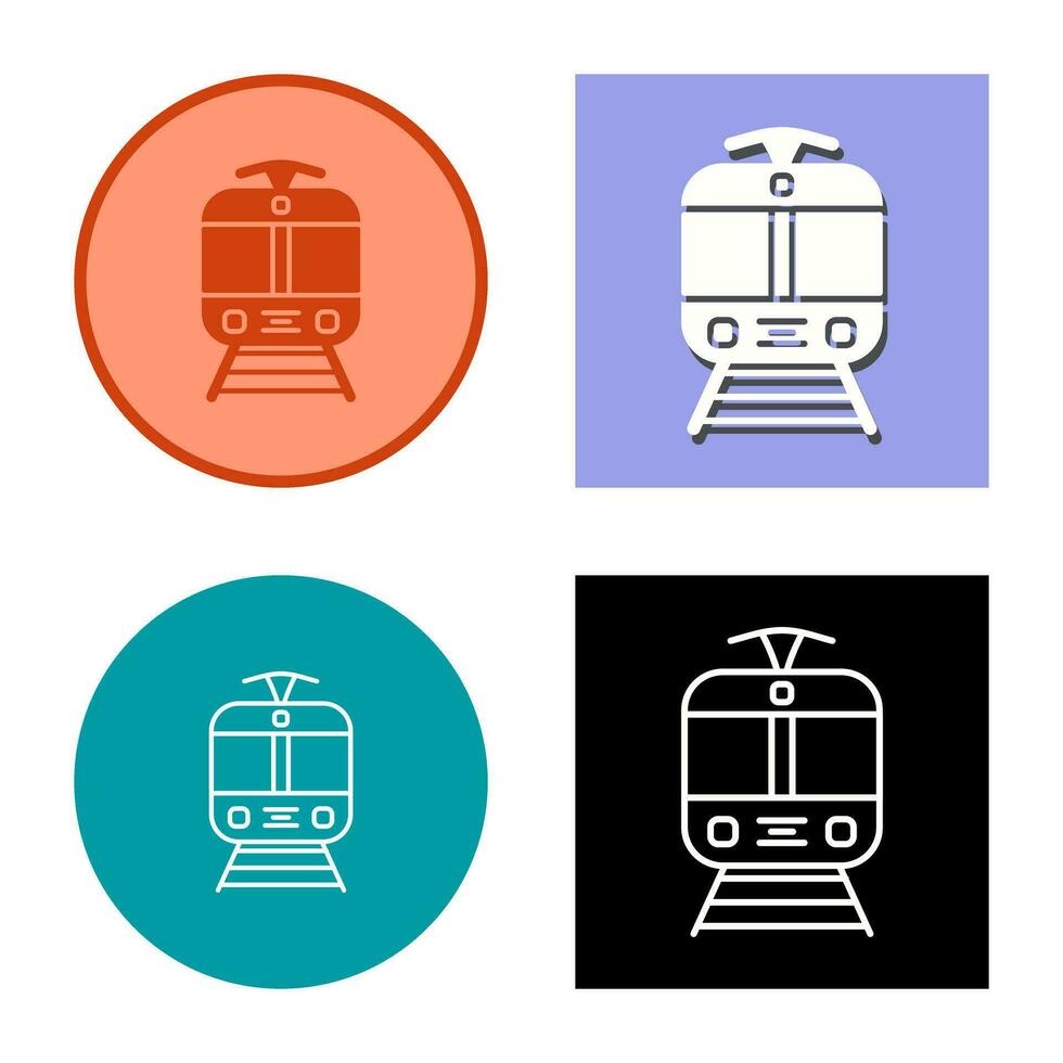 Tram Vector Icon