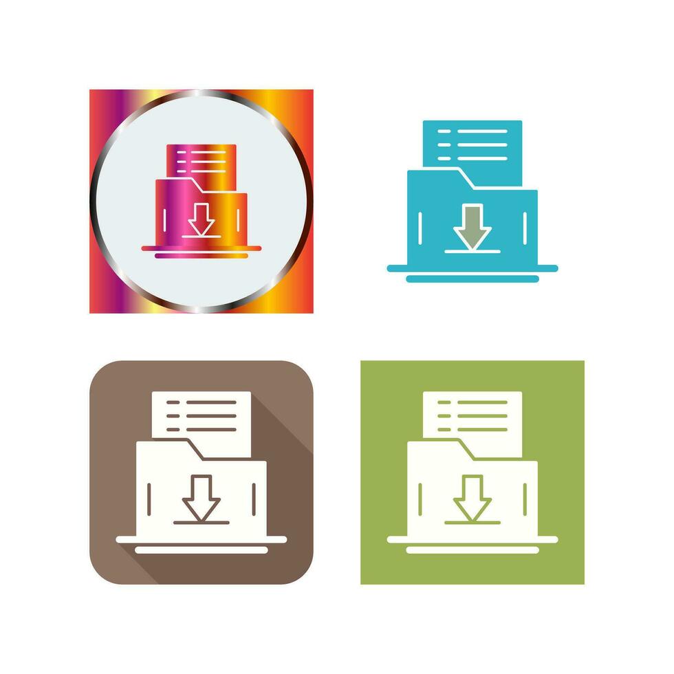 Save List Vector Icon
