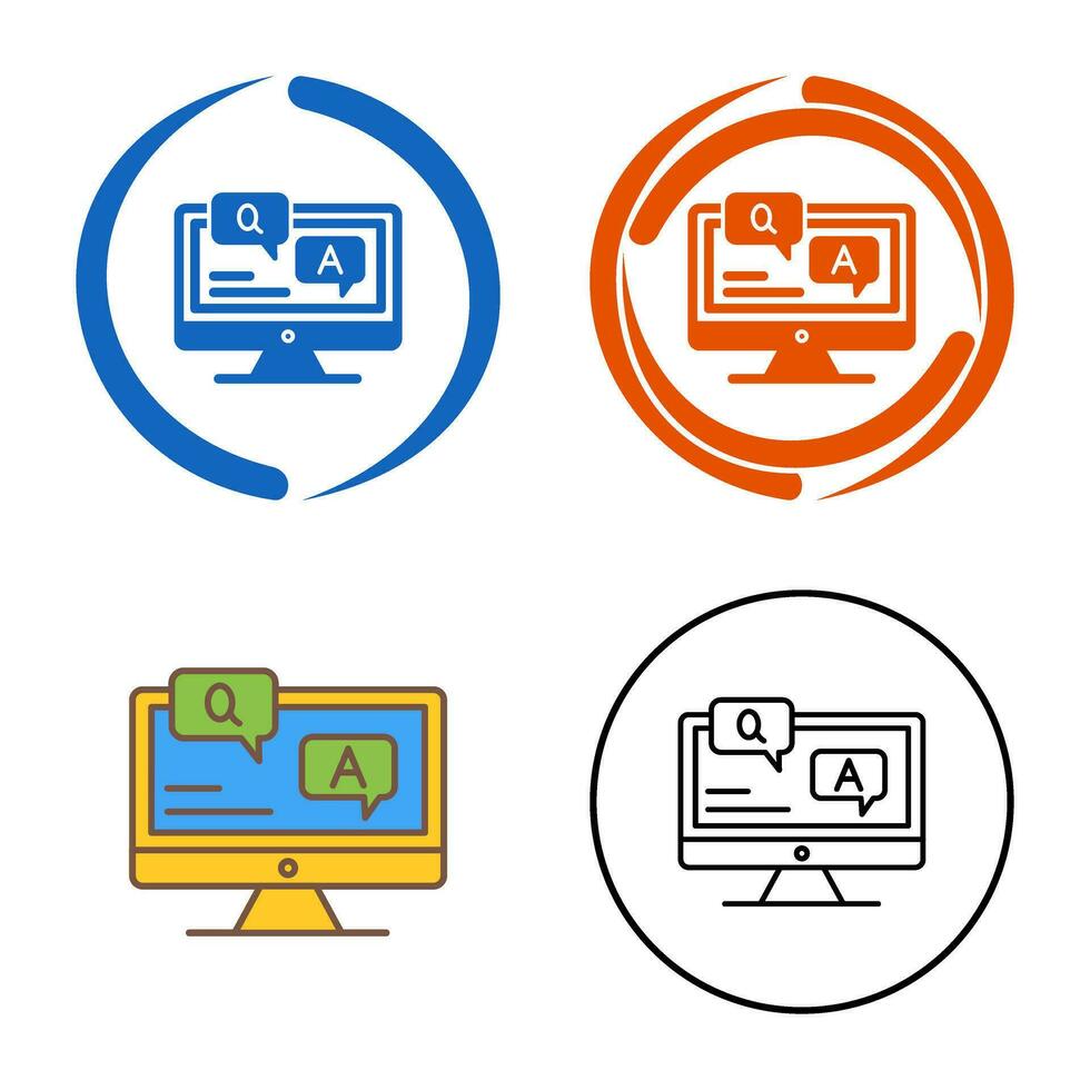 Faq Vector Icon