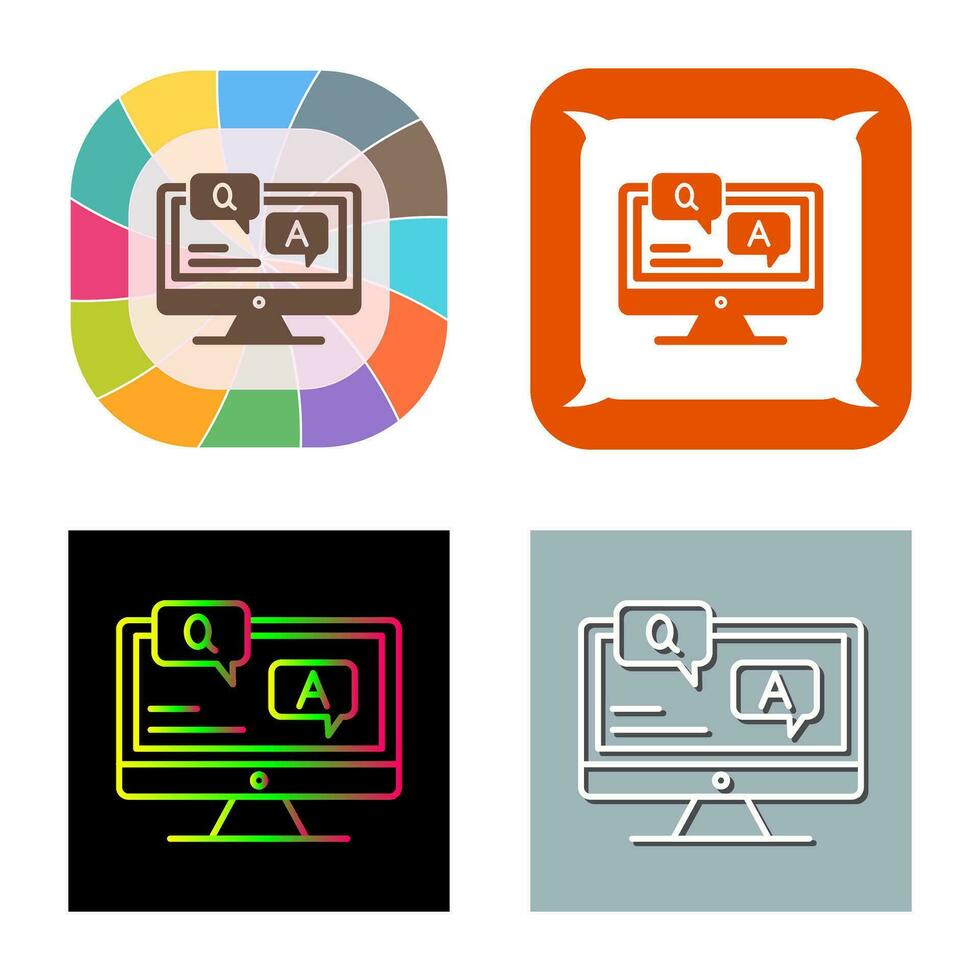 Faq Vector Icon