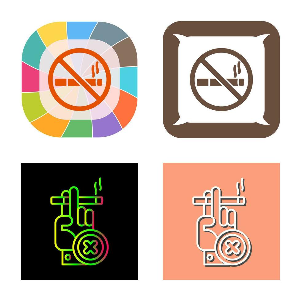 Quit Smoking Vector Icon
