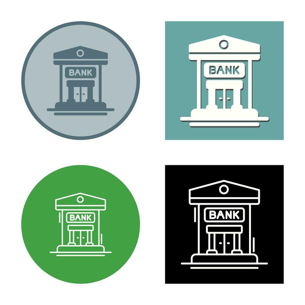 Bank Vector Icon