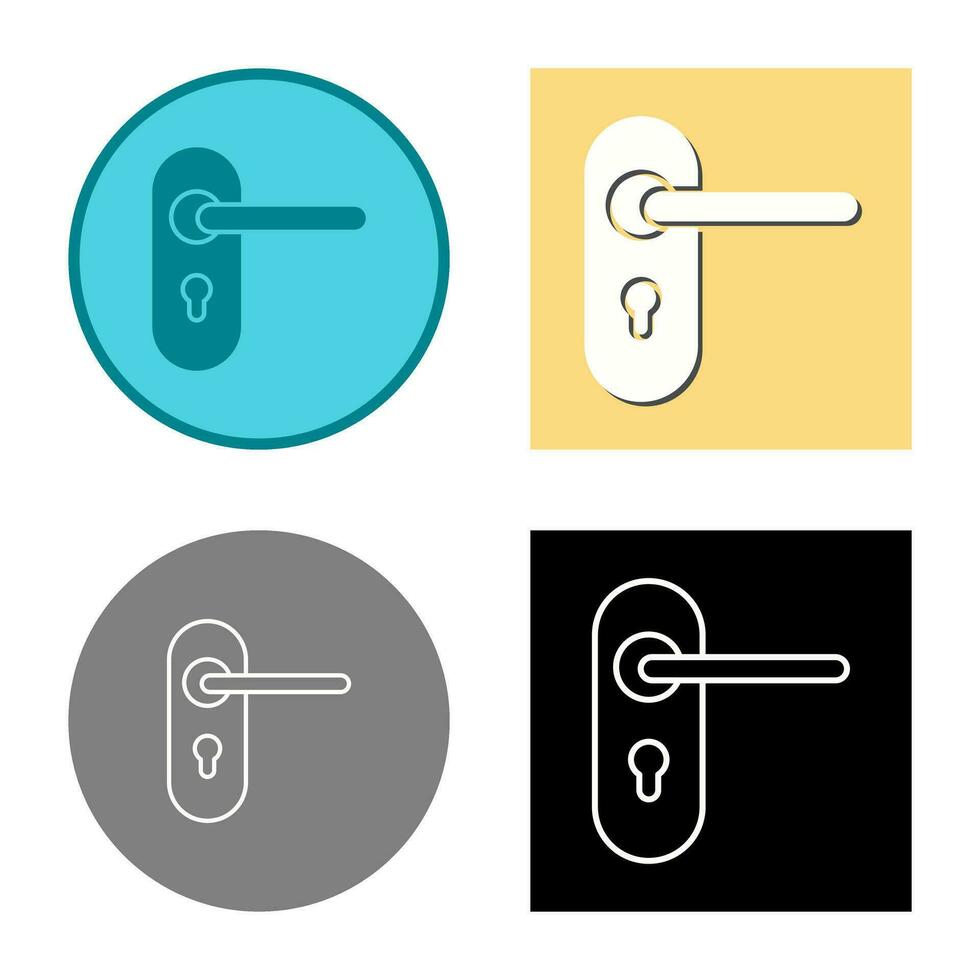 Door Lock Vector Icon