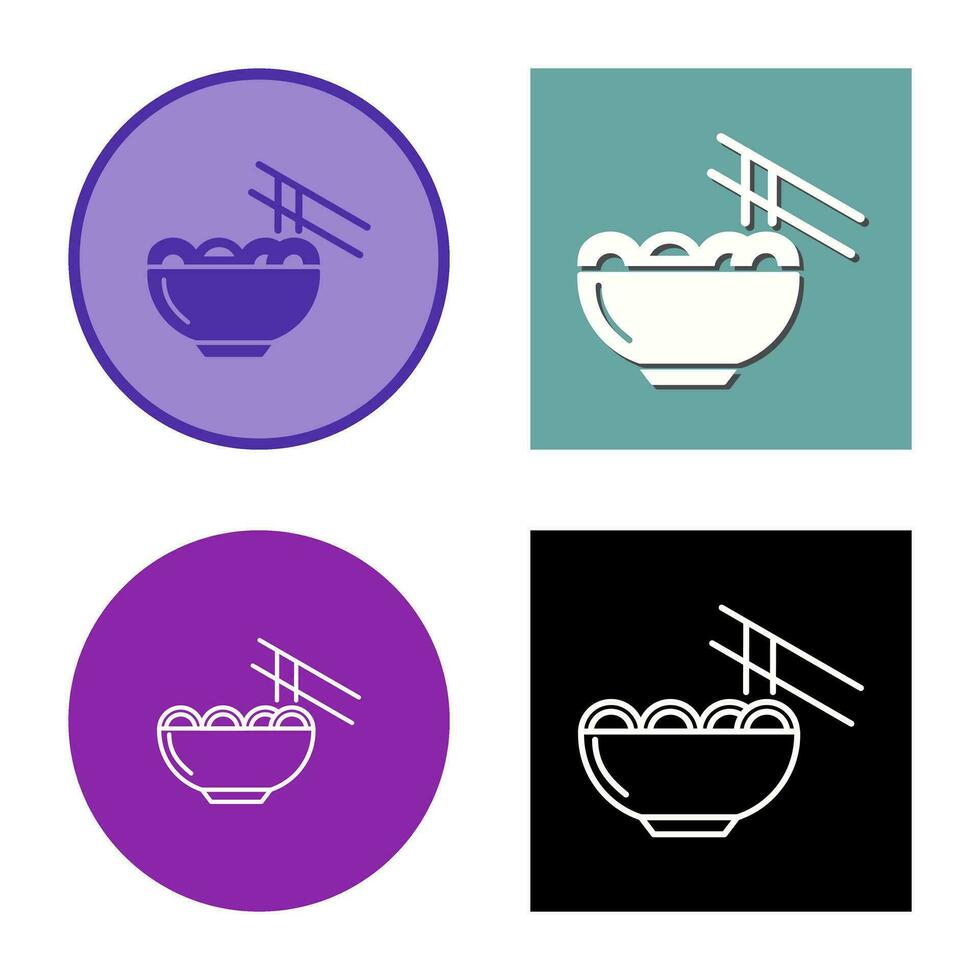 Chinese food Vector Icon