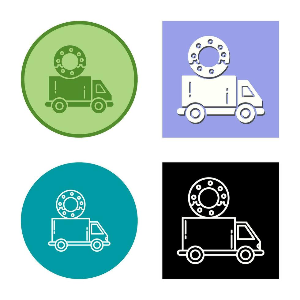 Delivery Truck Vector Icon