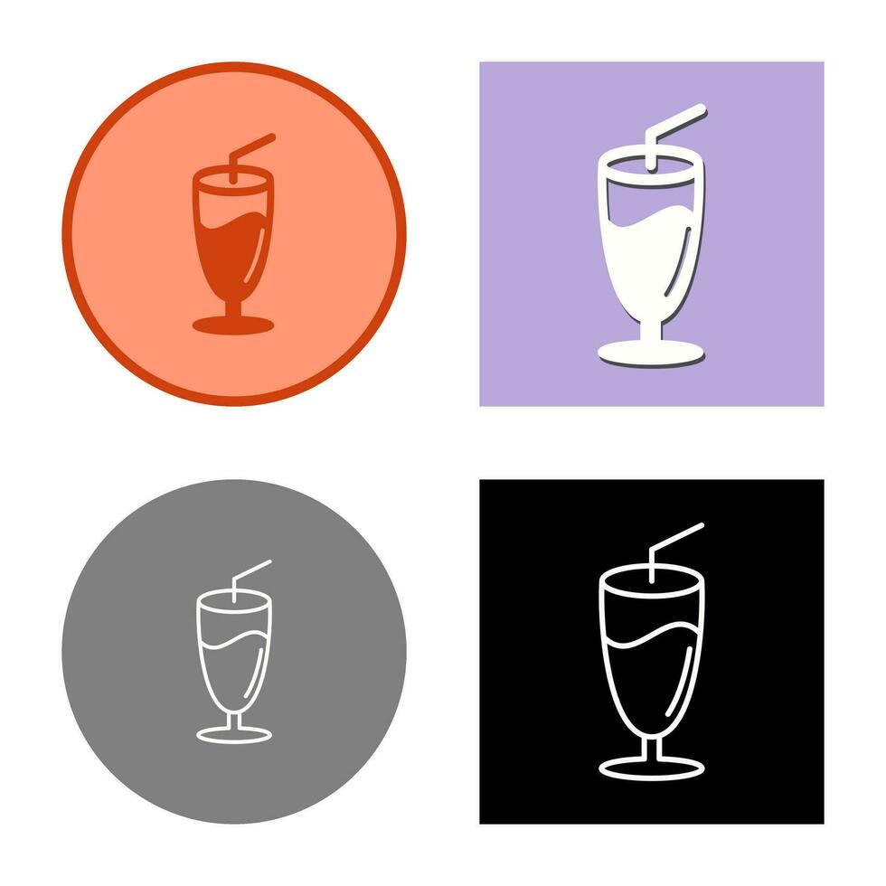 Milkshake Vector Icon