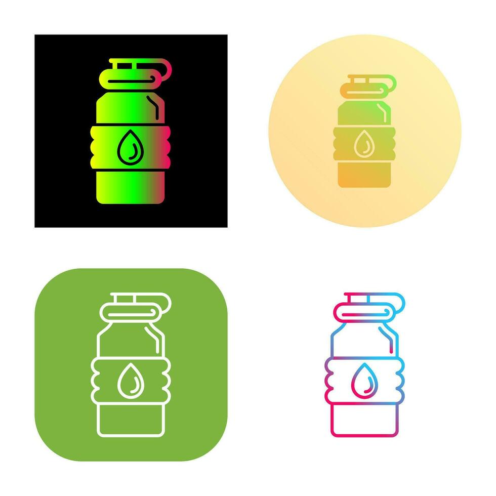 Water Bottle Vector Icon