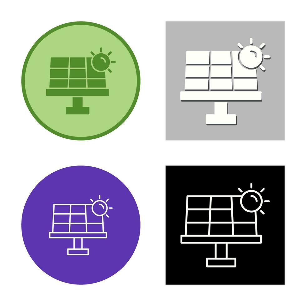 Solar Energy Vector Icon