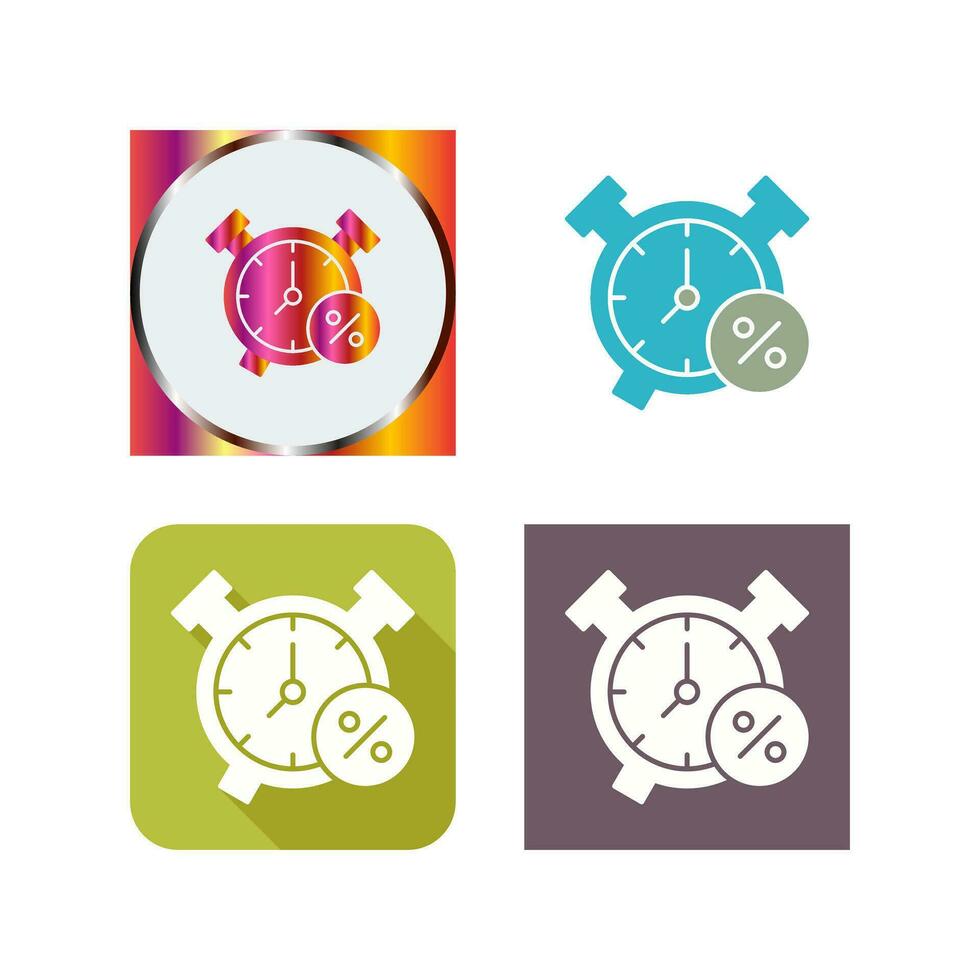 Alarm Clock Vector Icon