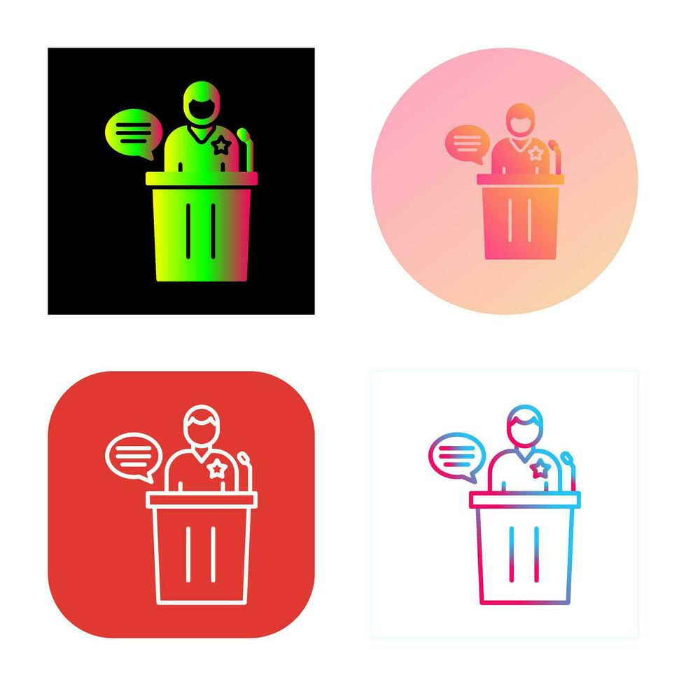Debate Vector Icon