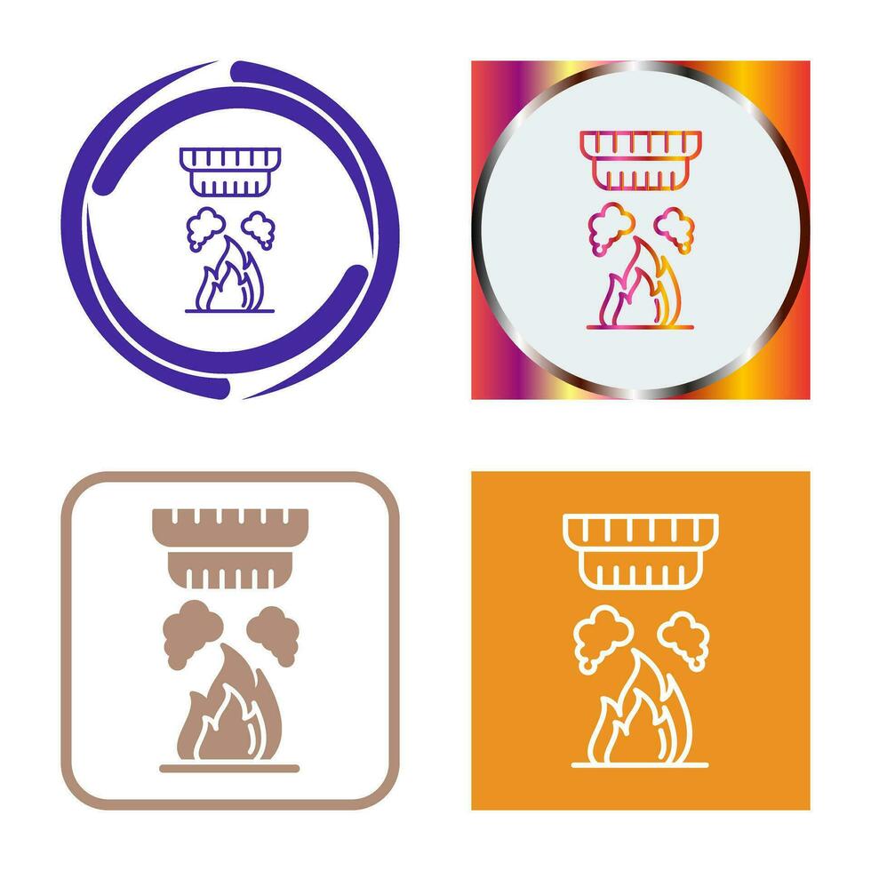 Smoke Detector Vector Icon