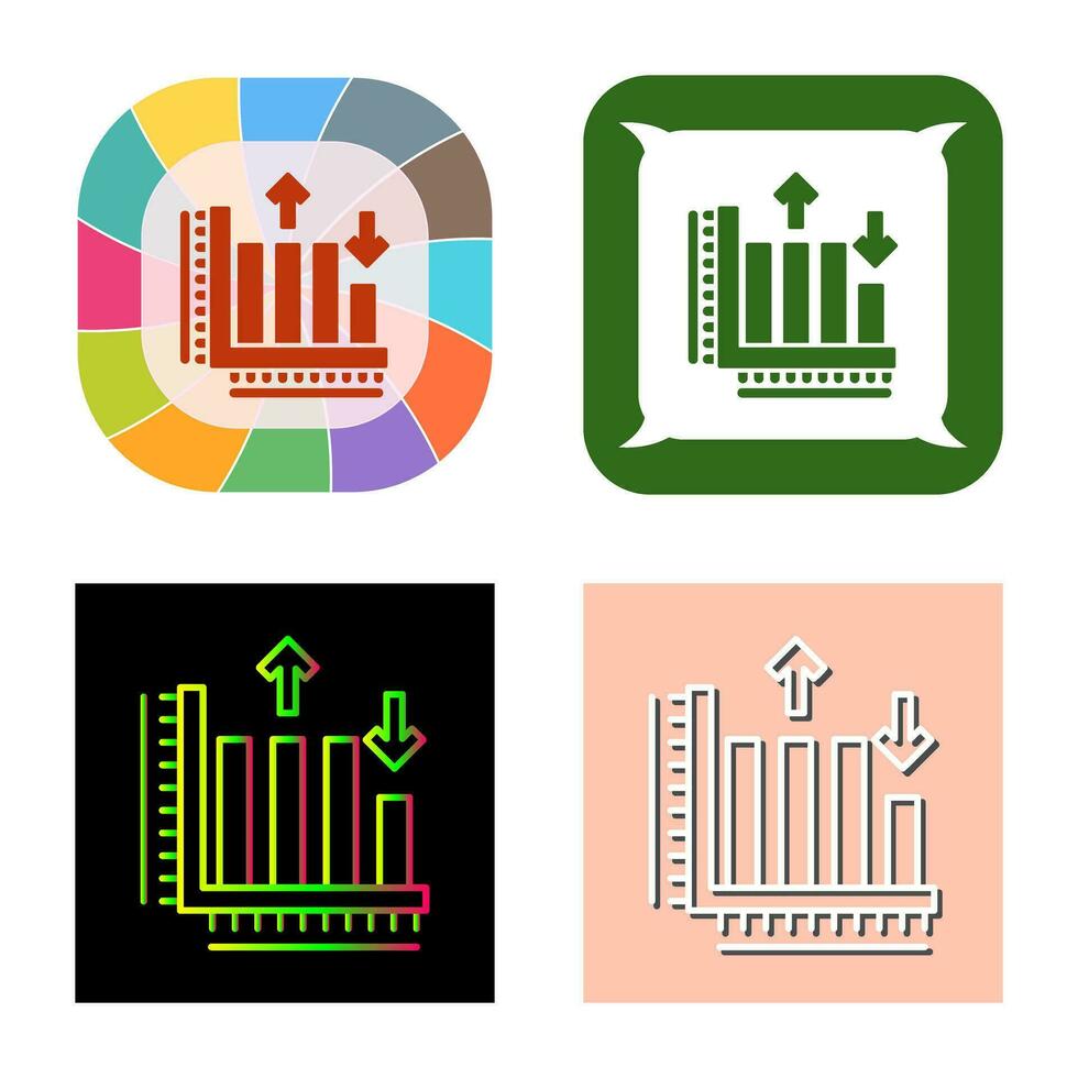 Bar Graph Vector Icon