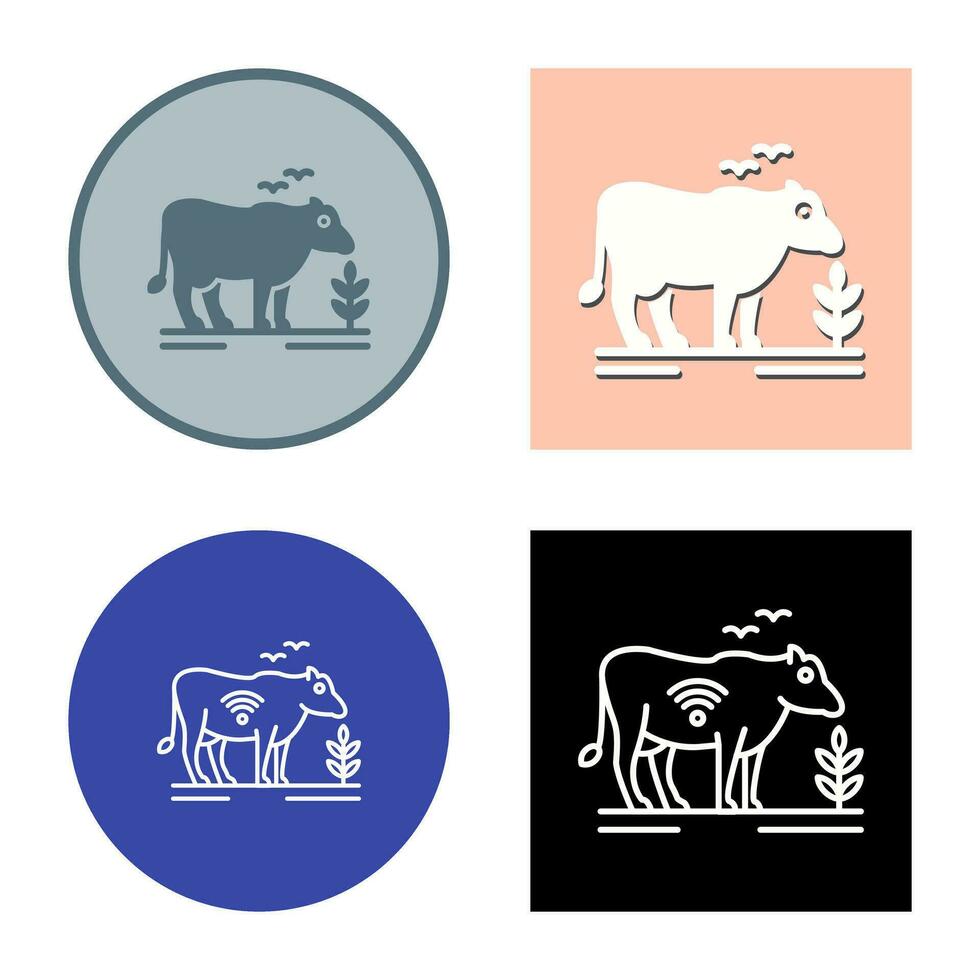 Cattle Vector Icon