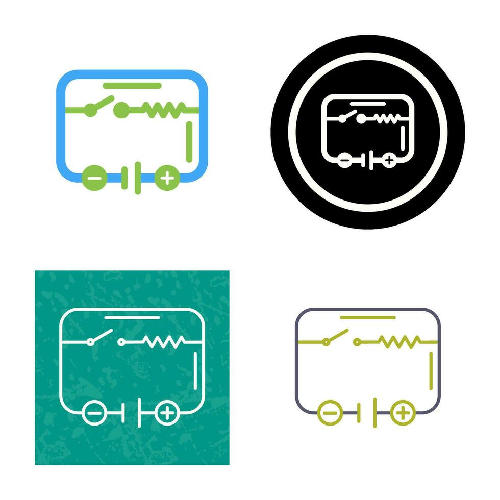 Electrical Circuit Vector Icon