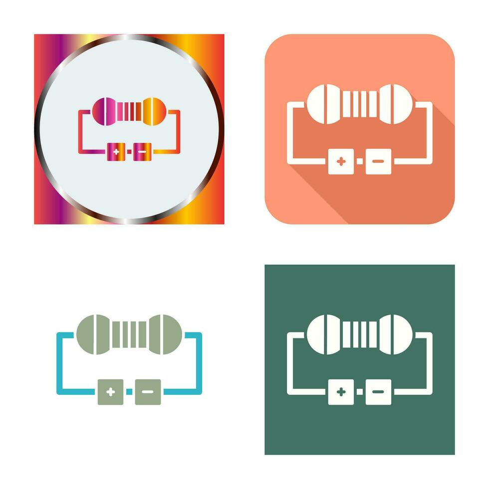 Resistor Vector Icon