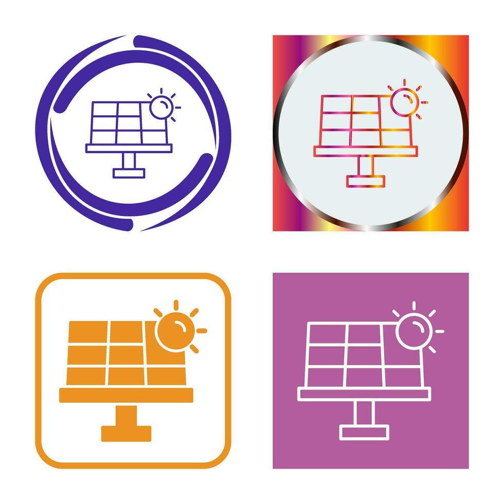 Solar Energy Vector Icon