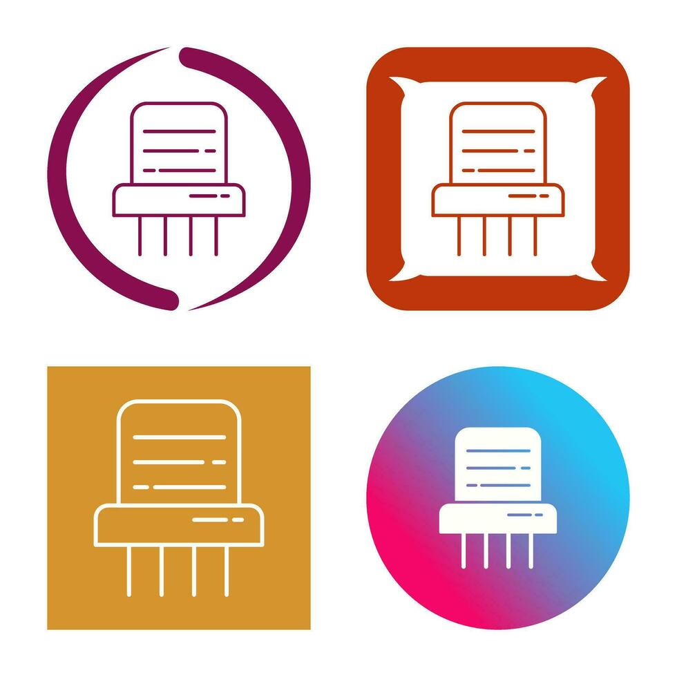 Paper Shredder Vector Icon