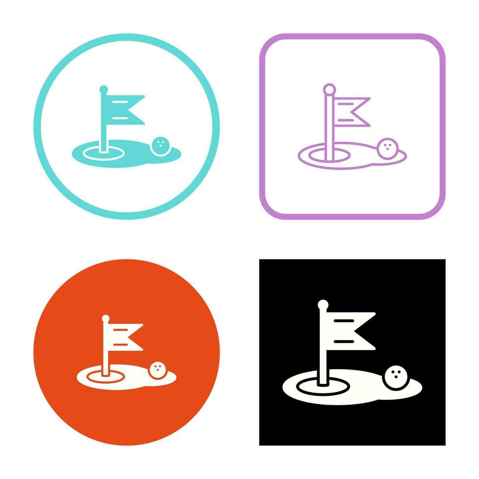 Golf Vector Icon