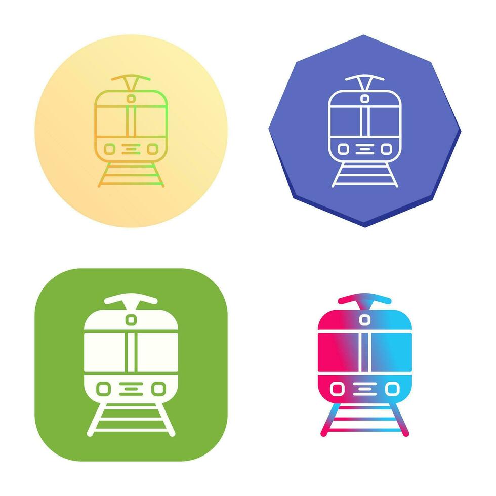 Tram Vector Icon