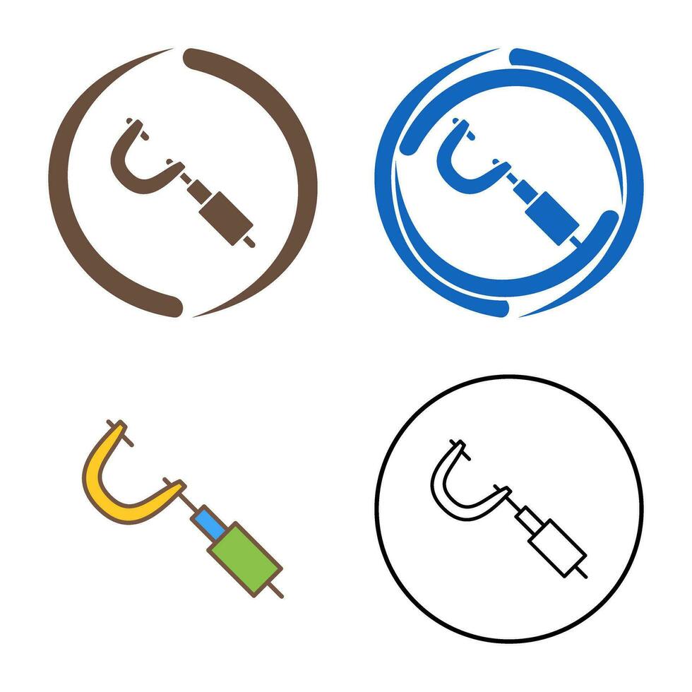 Micrometer Vector Icon