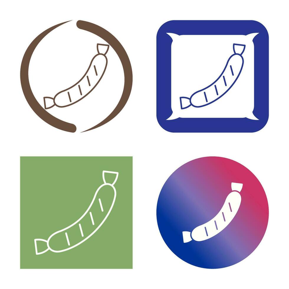 Sausage Vector Icon