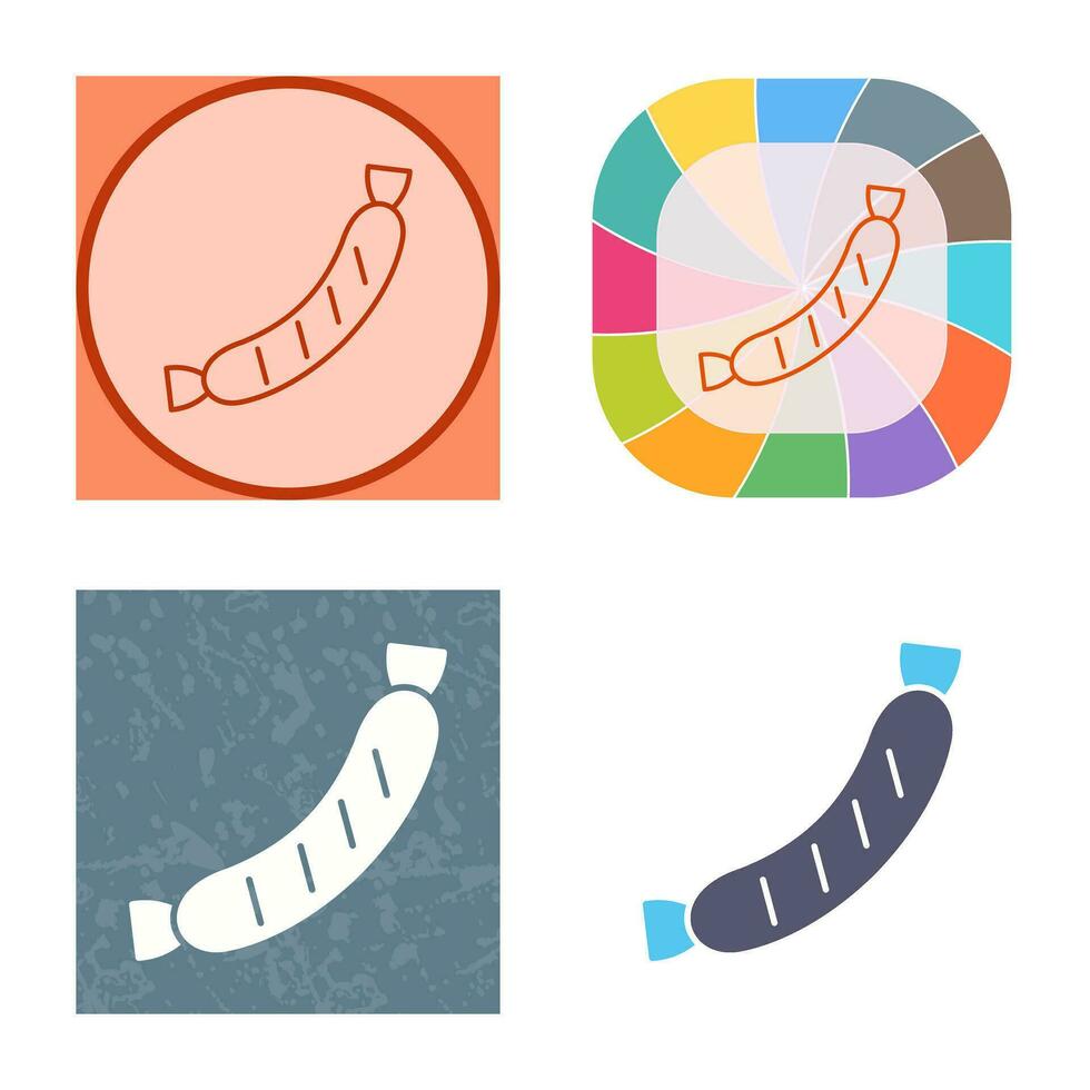 Sausage Vector Icon