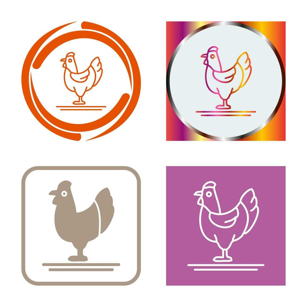 Poultry Vector Icon