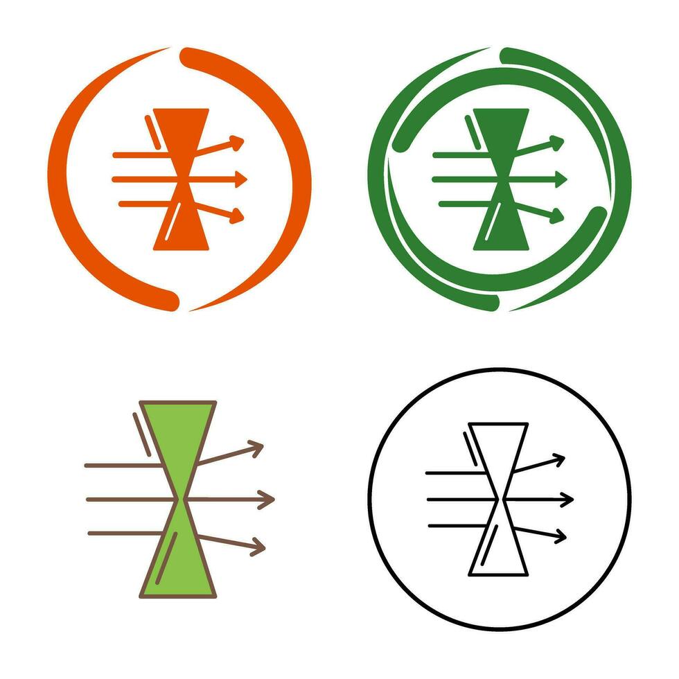 Dispersion Vector Icon
