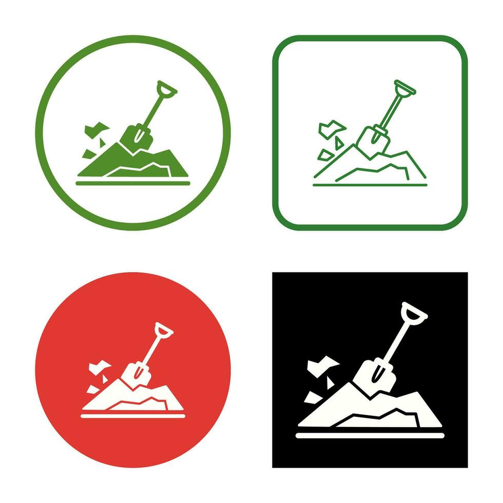 Digging Vector Icon